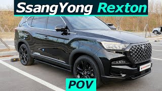 New 2021 SsangYong Rexton SUV POV RIde quotRefreshed For Reasonsquot [upl. by Silvana488]