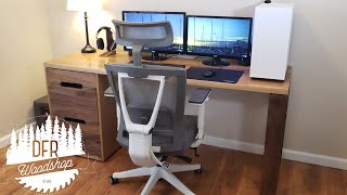 Building a Modern Computer Desk [upl. by Jeconiah480]