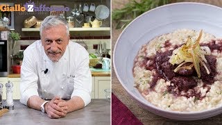 RISOTTO ALLA SALSICCIA E NEBBIOLO di Davide Scabin [upl. by Ennad]