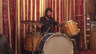 DRUM LESSON John Bonham Flam Triplet Lick [upl. by Arob]