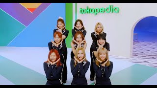 Tokopedia x Twice  Cheer Up TokopediaWIB TV SHOW [upl. by Nitnert]