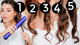 5 TUTORIAL FACILI PER FARE I CAPELLI MOSSI CON LA PIASTRA  DYSON CORRALE ASK [upl. by Negeam693]