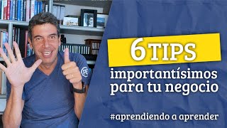 6 tips para un negocio exitoso [upl. by Lewej]