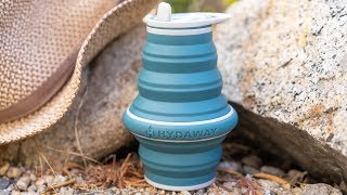 Visual Tour Hydaway Collapsible Water Bottle [upl. by Genny]