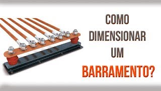 COMO DIMENSIONAR UM BARRAMENTO DE COBRE  FAM CURSOS [upl. by Dorcea993]