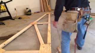 Build your own wood trusses [upl. by Weinstein]