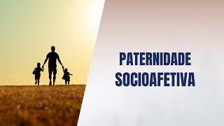 Paternidade socioafetiva [upl. by Inus188]