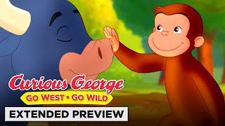 Curious George Go West Go Wild  George Goes to the Farm [upl. by Kelby141]