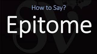 How to Pronounce Epitome CORRECTLY [upl. by Linus]