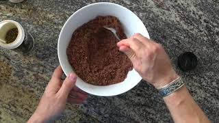 Making pemmican Native American food in your own kitchen [upl. by Alyel]