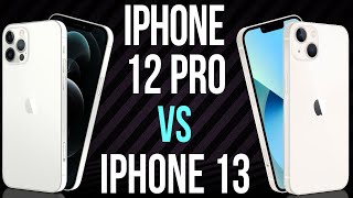 iPhone 12 Pro vs iPhone 13 Comparativo [upl. by Kaine729]