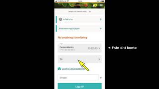 Lär dig använda digitala tjänster  Betala räkningar med mobilen på Swedbank [upl. by Arabrab]