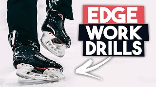 Edge Work Drills  World Famous Hockey Skills Coach 🏒 [upl. by Laoj]