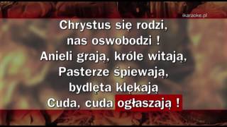 Kolęda  Dzisiaj w Betlejem karaoke [upl. by Happ248]