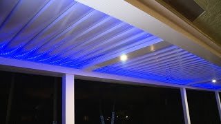 The power of a pergola Powered Louver Roof Systems [upl. by Paule]