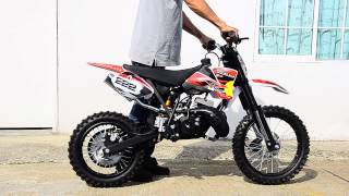 2 STROKE DIRT BIKE LampP JACOB MINI 50CC [upl. by Bonine]