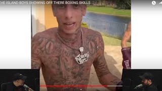 ISLAND BOYS BOXING  FIGHT ANALYSIS islandboys boxing fightanalysis [upl. by Anirtal]