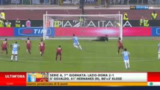 Lazio 2 1 Roma  16102011 [upl. by Cired]