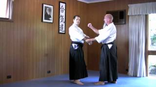 Basic Aikido techniques [upl. by Owiat951]