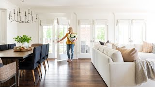 TwoDay Home Transformation Coastal  Traditional Remodel with Functional Flow [upl. by Maryjo]