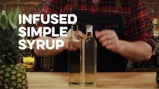 Infused Simple Syrup  How to Drink [upl. by Letch]