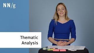 Thematic Analysis of Qualitative User Research Data [upl. by Klemperer277]