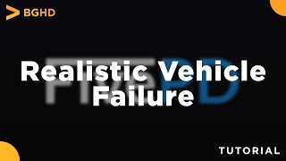 FiveM Realistic Vehicle DamageFailure Script  Install Tutorial [upl. by Conway831]