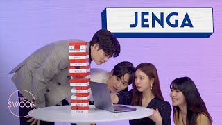 Cast of Run On plays Jenga ENG SUB [upl. by Edasalof118]