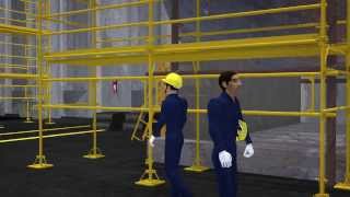 Animated Safety Training Near Miss  Helmet [upl. by Best]