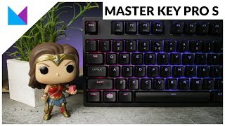 Cooler Master MasterKeys Pro S Review  Best All Around Mechanical Keyboard [upl. by Yenalem]