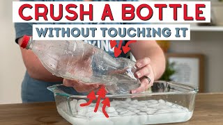 Collapsing Plastic Bottle Experiment [upl. by Bowles]