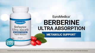 Berberine Ultra Absorption from EuroMedica® [upl. by Enimrac]