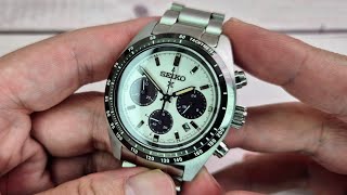 Seiko Prospex Speedtimer Solar Chronograph SSC813 [upl. by Annaegroeg]