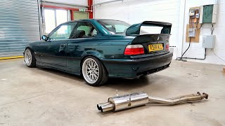 New E36 exhaust sounds SO GOOD [upl. by Adiarf]