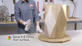 How To Metallic Stone and Glitter Effects With Krylon® Spray Paint [upl. by Grant907]