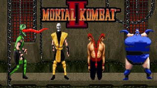 Kabal Fatalities  Mortal Kombat Trilogy [upl. by Bilicki]