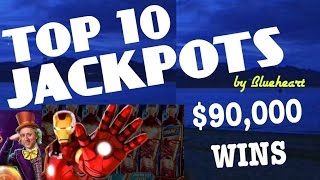 ★★TOP 10 JACKPOTS★★ quotBIGGEST SLOT WINSquot ★ALL TIME BEST JACKPOT HANDPAYS★ [upl. by Kissie]