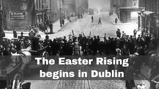 24th April 1916 The Easter Rising begins in Dublin [upl. by Yrreb]