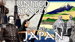 American Perspective on First Contact With Japan 1853  Perrys Expedition  Primary Source [upl. by Ellenaej]