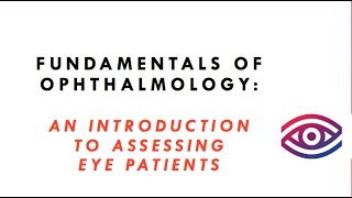 Fundamentals of Ophthalmology  An Introduction [upl. by Horatio37]