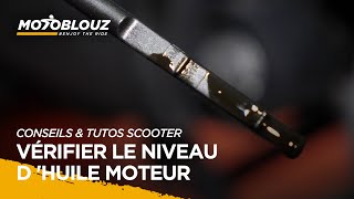 Tuto IZYSCOOT 5  Vérifier le niveau de lhuile moteur [upl. by Leerzej]