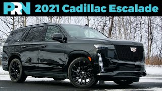 Still The King of SUVs  2021 Cadillac Escalade Sport Platinum Full Tour amp Winter Review [upl. by Ardnuas]