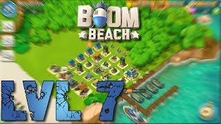 Boom Beach Headquarters Level 7 Defense Strategy [upl. by Kathy833]