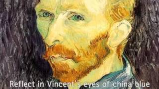 Vincent  Don McLean  Starry Starry Night With LyricsGoghs works [upl. by Moriah52]