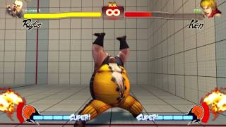 Street Fighter IV All Super and Ultra Moves [upl. by Ahsyat79]