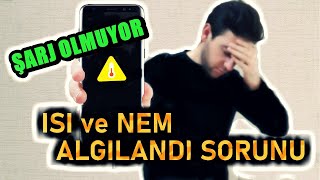 Samsung Şarj Olmuyor⚠️  Isı ve Nem Algılandı SORUNU \u00100 ÇÖZÜLDÜ [upl. by Sandell25]