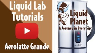 Liquid Lab  Aerolatte Grande Milk Frother [upl. by Ynohta552]