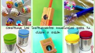 Instrumentos Musicales Caseros [upl. by Vandyke]