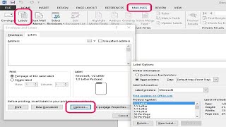 How to Make File Folder Labels in Microsoft Word [upl. by Furey893]