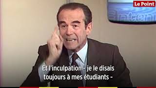 Robert Badinter explique la présomption dinnocence [upl. by Meter]